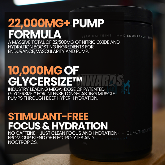 ONWARDS PUMP ZERO CAFFEINE PRE-WORKOUT
